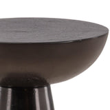 Destry Side Table, Antique Nickel