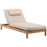Lisette Outdoor Chaise, Sand