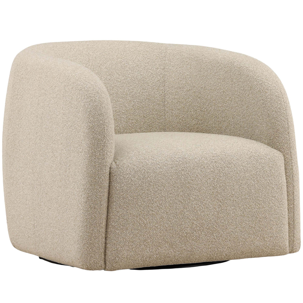 Neva Swivel Chair, Beige
