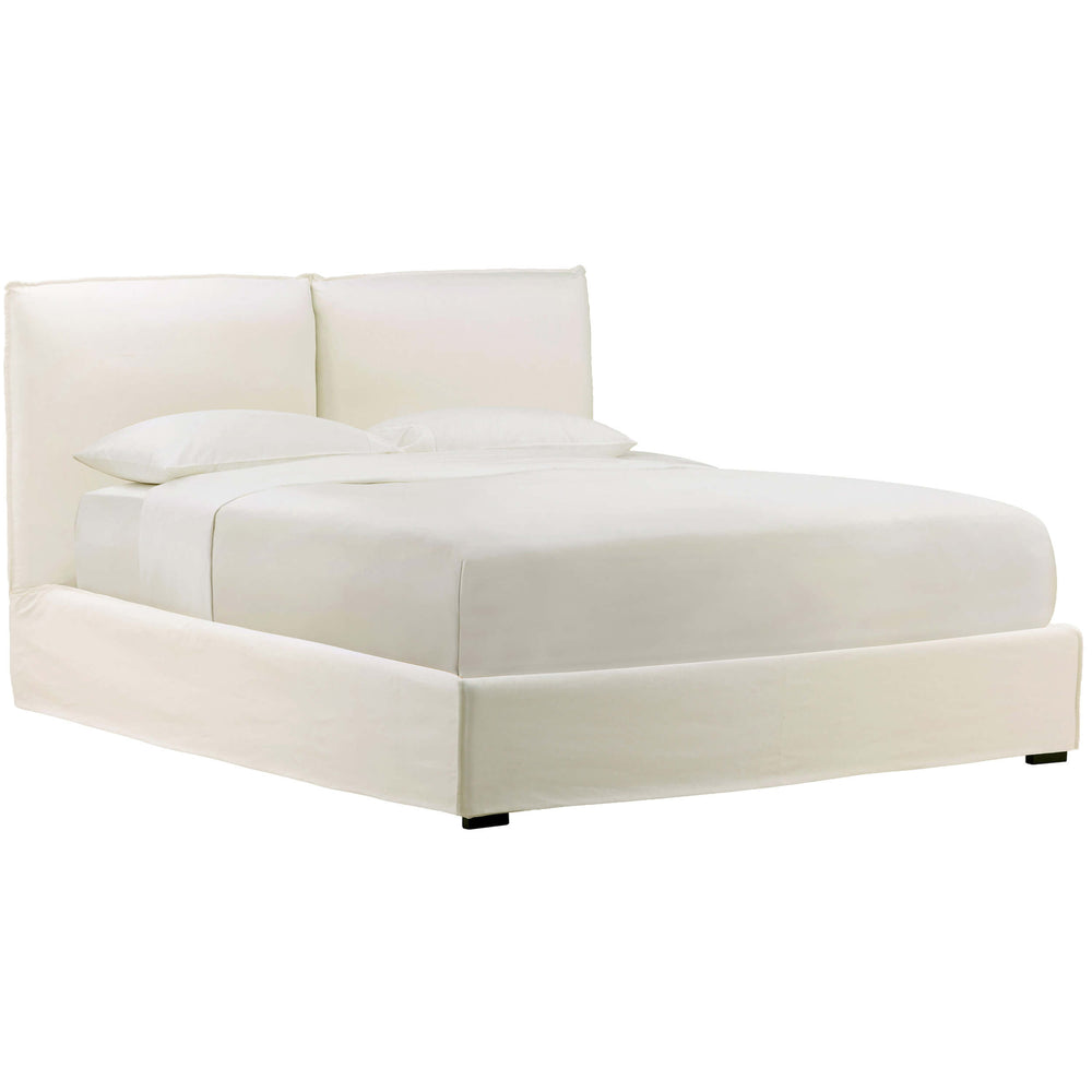 Omari Bed, Off-White-Furniture - Bedroom-High Fashion Home