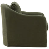 Ama Swivel Chair, Olive