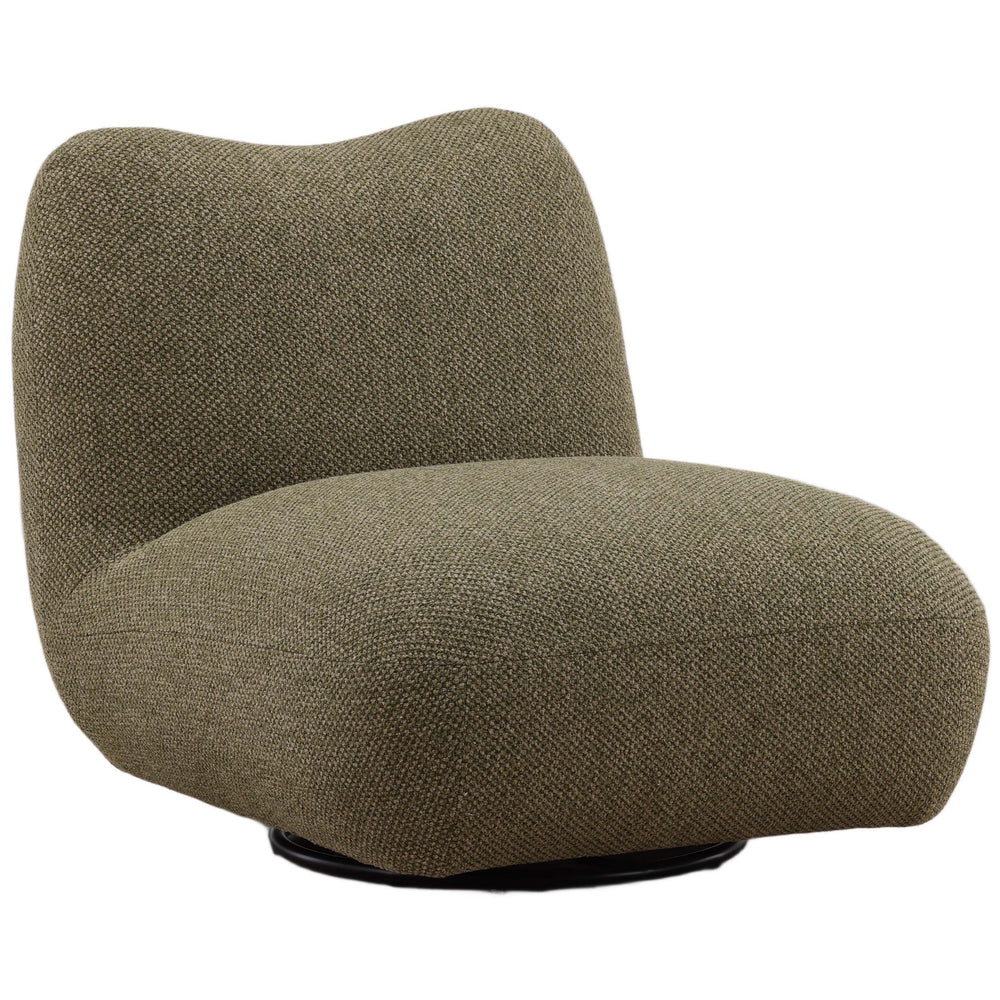 Wilden Swivel Chair, Green