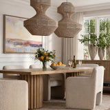 Celestra Pendant, White
