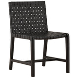 Benson Leather Dining Chair by Dovetail