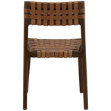 Leclair Dining Chair, Brown, Set of 2