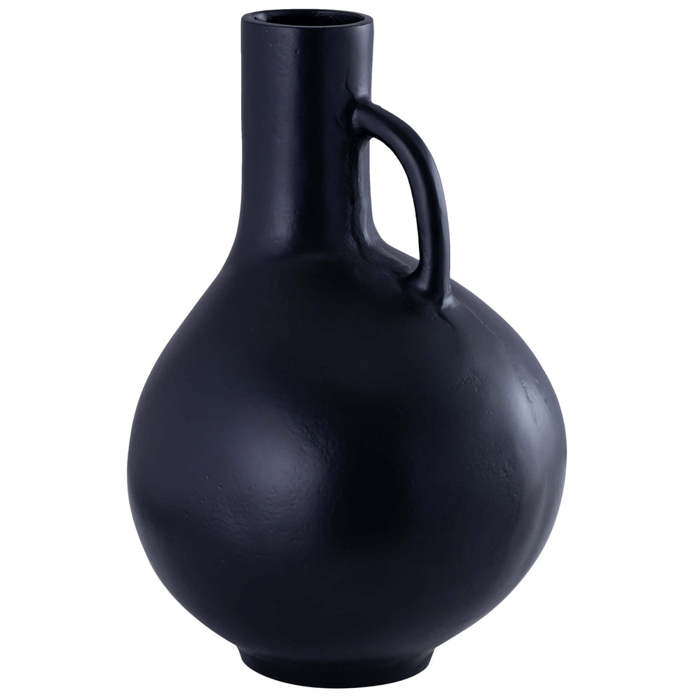 Mattice Vase, Black-Accessories-High Fashion Home