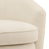 Marin Swivel Chair, Cream