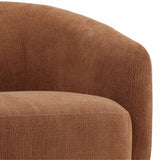 Fawn Swivel Chair, Sepulveda Rust