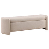 Kesmere Storage Bench, Oatmeal