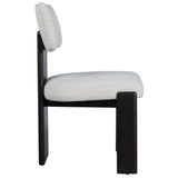 Zared Dining Chair, Cream, Set of 2-Furniture - Chairs-High Fashion Home