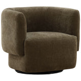 Toph Swivel Chair, Moss Olive