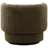 Toph Swivel Chair, Moss Olive