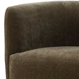 Toph Swivel Chair, Moss Olive