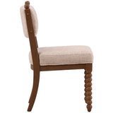 Dunmere Dining Chair, Taupe, Set of 2