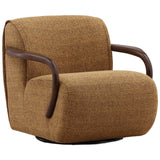 Roxana Swivel Chair, Ochre