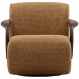 Roxana Swivel Chair, Ochre