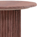 Ellison Outdoor Side Table, Rust