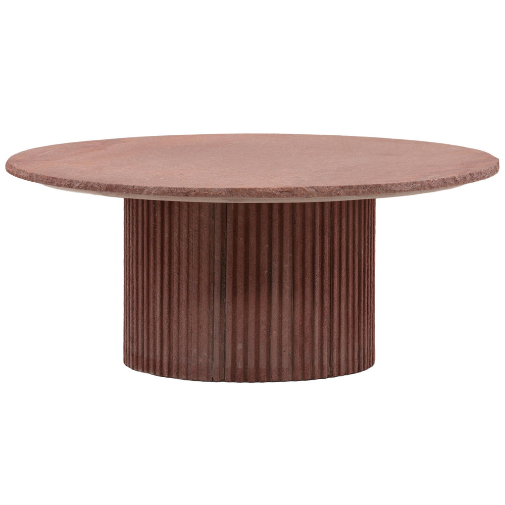 Ellison Outdoor Coffee Table, Rust