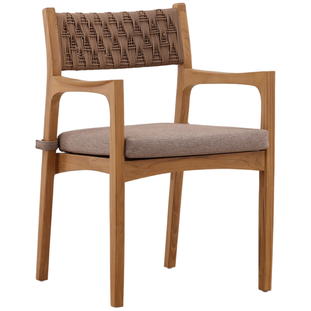 Sova Outdoor Dining Chair, Brown, Set of 2