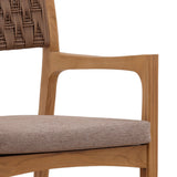 Sova Outdoor Dining Chair, Brown, Set of 2
