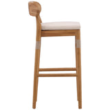 Luno Outdoor Bar Stool, Sand
