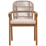Kova Outdoor Dining Chair, Sand, Set of 2