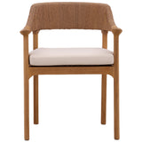 Veya Outdoor Dining Chair, Natural, Set of 2