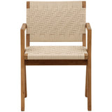 Mesa Outdoor Dining Chair, Cream , Set of 2