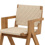 Mesa Outdoor Dining Chair, Cream , Set of 2