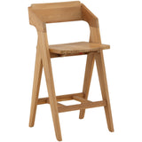 Aimi Outdoor Barstool, Natural