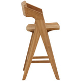 Aimi Outdoor Barstool, Natural