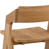 Aimi Outdoor Barstool, Natural