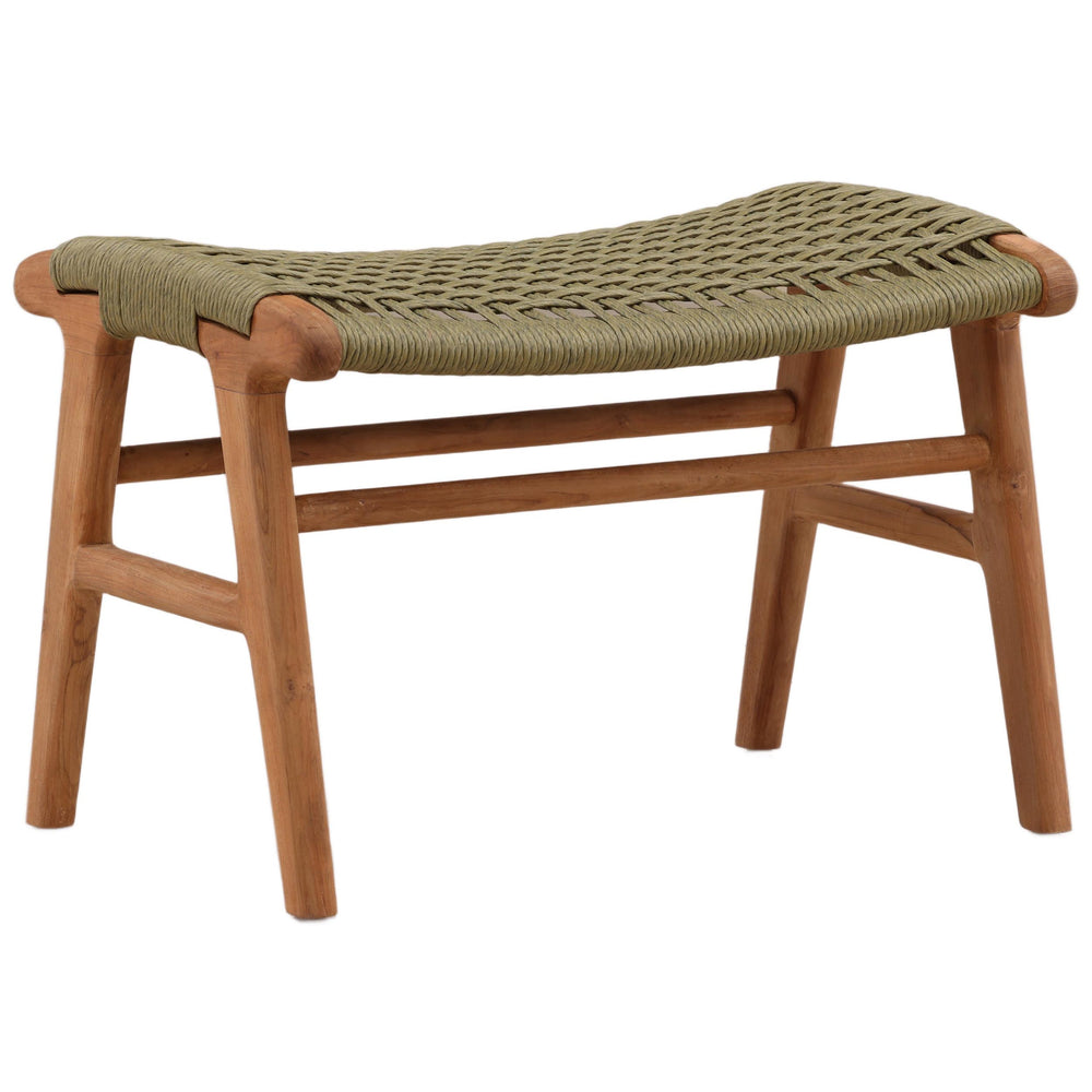 Vertis Outdoor Ottoman, Green