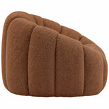 Rume Swivel Chair, Rust