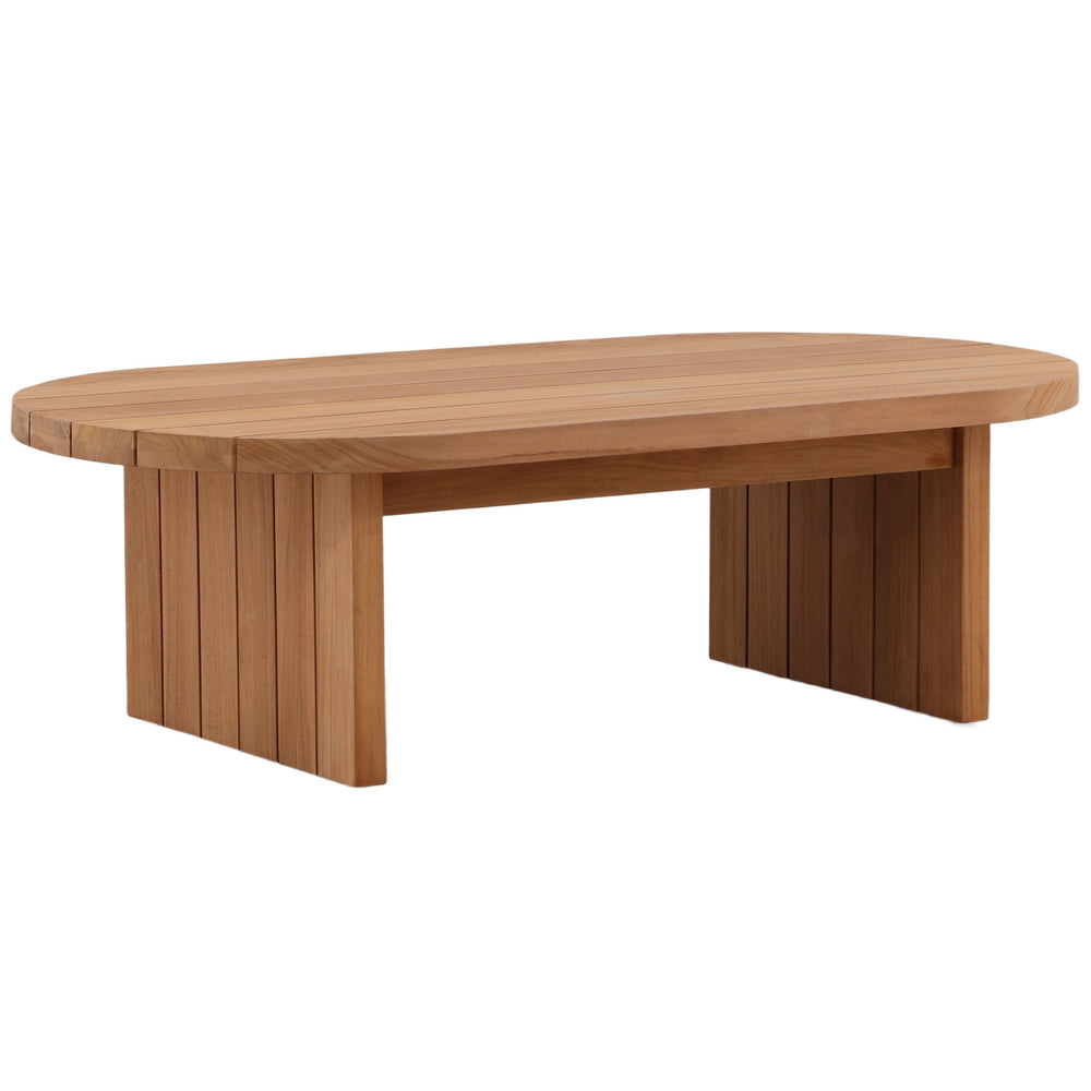 Mersley Outdoor Coffee Table, Natural