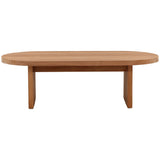 Mersley Outdoor Coffee Table, Natural