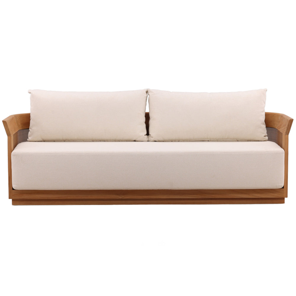 Cressan Outdoor Sofa, Cream