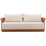 Cressan Outdoor Sofa, Cream