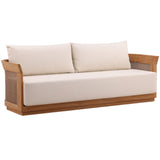 Cressan Outdoor Sofa, Cream