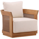 Cressan Outdoor Chair, Cream