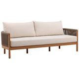 Janina Outdoor Sofa, Cream