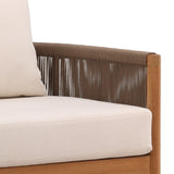 Janina Outdoor Sofa, Cream