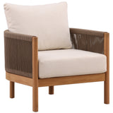Janina Outdoor Chair, Cream
