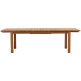 Cosette Extendable Outdoor Dining Table, Natural
