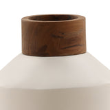 Wrenley Vase, White/Natural, Set of 4