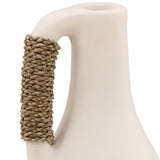 Claylen Vase, White/Natural, Set of 4