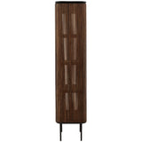 Dabney Glass Cabinet, Natural
