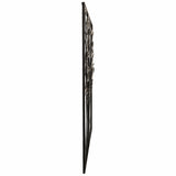 Dainty Flower Wall Decor, Black/Gold, Set of 2