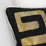Dala Pillow, Black/Gold