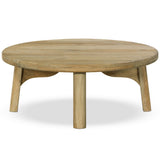 Daley Coffee Table, Light Natural-Furniture - Accent Tables-High Fashion Home